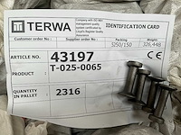 Terwa t-025-0065 t-slot anker (2316x) - afbeelding 6 van  6