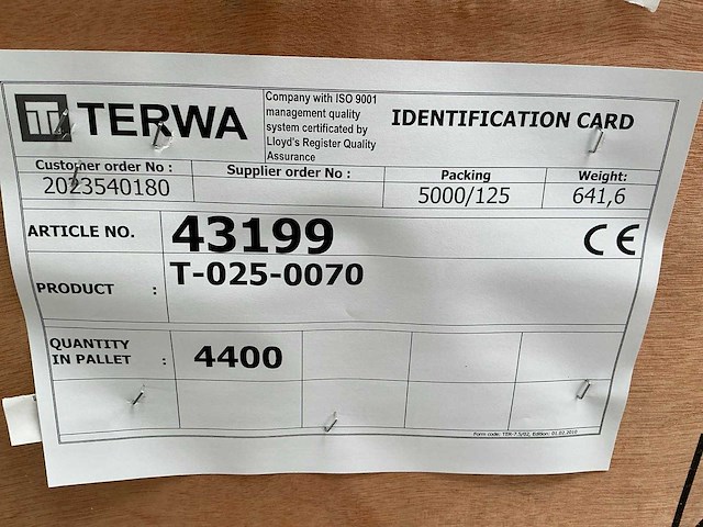 Terwa t-025-0070 t-slot anker (4400x) - afbeelding 4 van  4