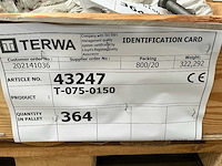 Terwa t-075-0160 t-slot - anker (364x) - afbeelding 4 van  4