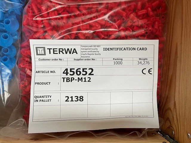 Terwa tbp bevestigingspen (28000x) - afbeelding 3 van  13