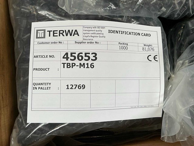 Terwa tbp bevestigingspen (28000x) - afbeelding 5 van  13