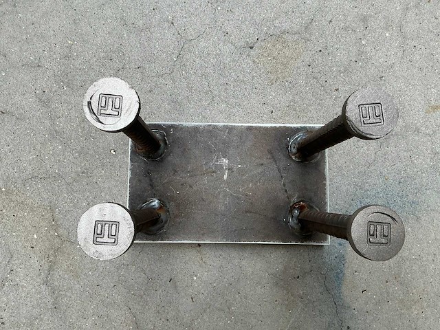 Terwa tfpr-150-250-220 bevestigingsplaat (16x) - afbeelding 3 van  8