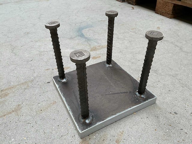 Terwa tfpr-250-250-220 bevestigingsplaat (22x) - afbeelding 1 van  8