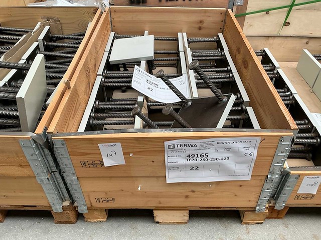 Terwa tfpr-250-250-220 bevestigingsplaat (22x) - afbeelding 7 van  8