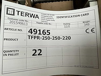 Terwa tfpr-250-250-220 bevestigingsplaat (22x) - afbeelding 8 van  8
