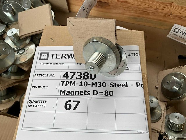 Terwa tpm-10 magneet (147x) - afbeelding 3 van  3