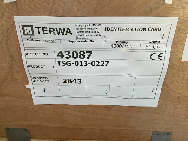 Terwa tsg-13-227 tsg-anker (2843x) - afbeelding 5 van  5