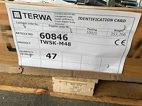 Terwa twsk-m48 wapeningsstaal koppelstuk (47x) - afbeelding 5 van  5