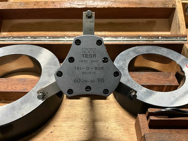 Tesa 60>90mm driepunts binnenmaatmicrometer - afbeelding 3 van  8