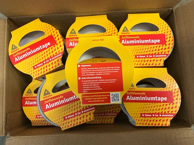 Tesa alu tape 50 micron, 10mx50mm 1500 stuks - afbeelding 2 van  5