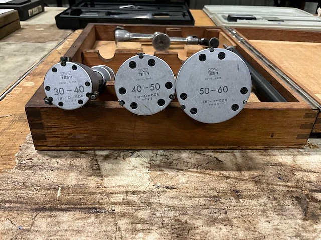 Tesa driepunts binnenmaatmicrometer (3x) - afbeelding 2 van  6