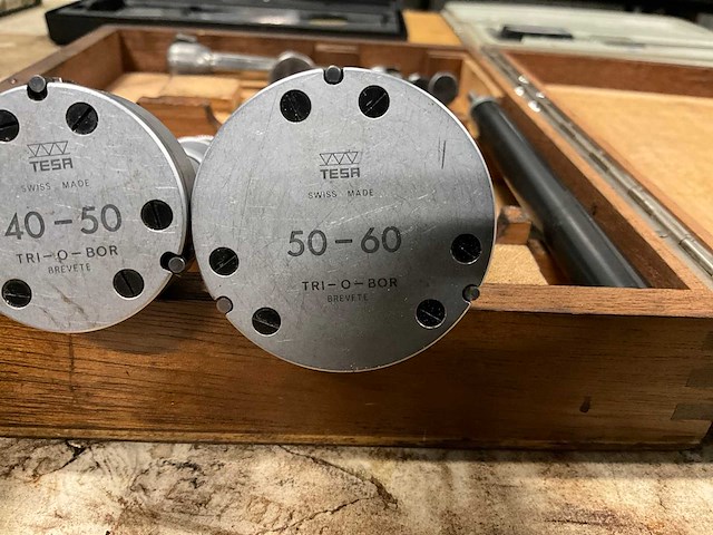 Tesa driepunts binnenmaatmicrometer (3x) - afbeelding 5 van  6