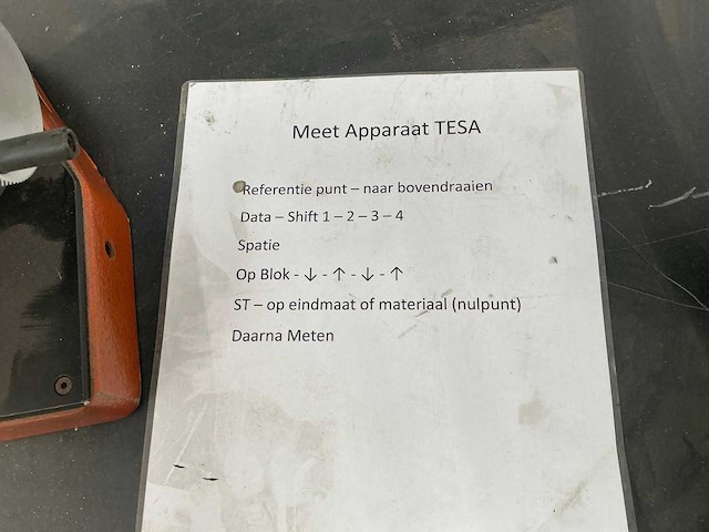 Tesa microhite hoogtemeter met vlaktafel - afbeelding 12 van  12