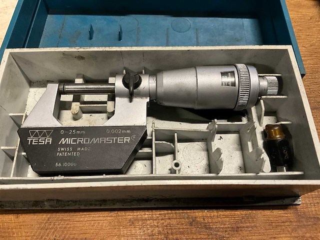 Tesa micromaster buitenmaat micrometer - afbeelding 2 van  3