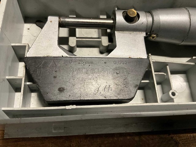 Tesa micromaster buitenmaat micrometer - afbeelding 2 van  3
