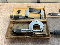Tesa/mitutoyo buitenmaat micrometer (4x) - afbeelding 1 van  3