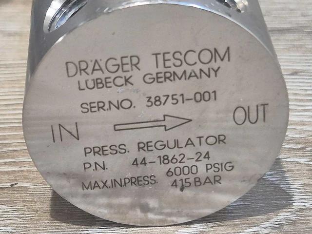 Tescom - regelaars 4000-10000 psig (4x) - afbeelding 1 van  5
