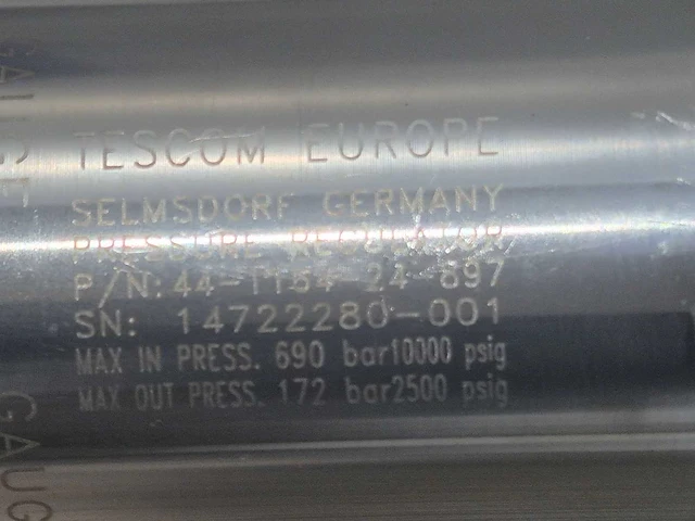 Tescom - regelaars 4000-10000 psig (4x) - afbeelding 5 van  5