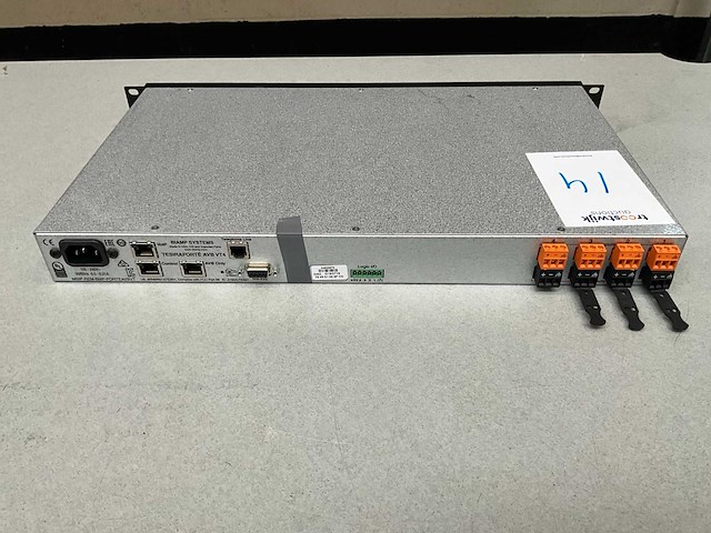 Tesira forte avb vt4 biamp digitale audio server - afbeelding 3 van  4