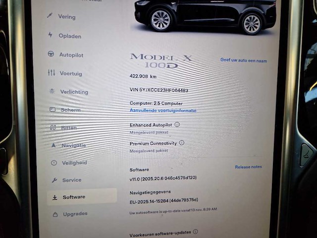 Tesla - 2017 - model x - 100d - personenauto - afbeelding 6 van  16