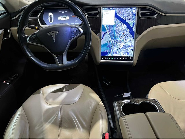 Tesla - model s - 85 - free supercharge - personenauto - 2013 - afbeelding 2 van  28