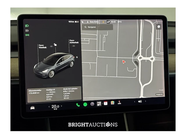 Tesla model 3 long range awd 75 kwh 2020 (origineel-nl), j-946-hn - afbeelding 10 van  38