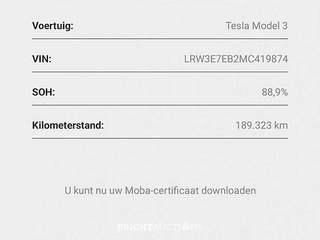 Tesla model 3 long range dual motor awd 75 kwh 351pk 2021 (origineel-nl), n-541-rr - afbeelding 16 van  40