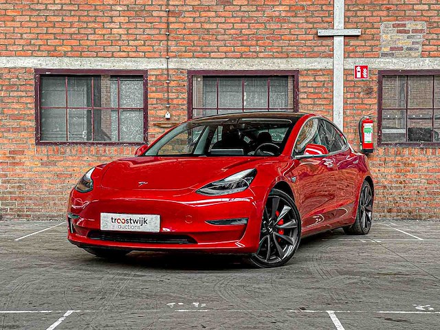 Tesla model 3 performance awd 75 kwh 462pk 2019 (origineel-nl + 1e eigenaar), g-786-xk - afbeelding 1 van  42