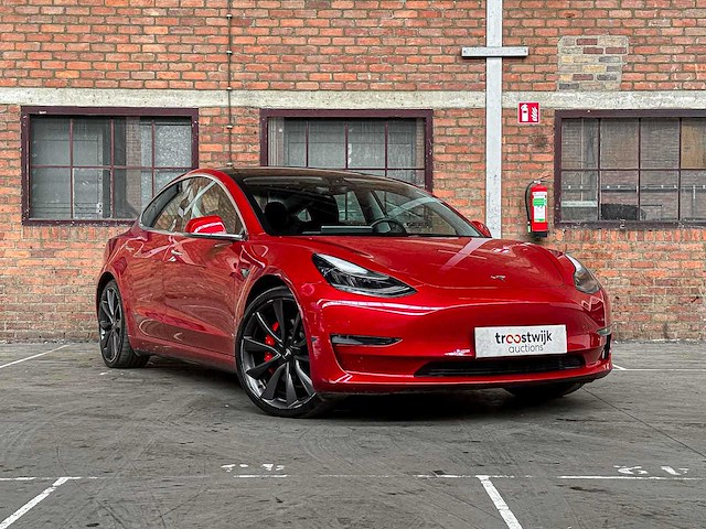 Tesla model 3 performance awd 75 kwh 462pk 2019 (origineel-nl + 1e eigenaar), g-786-xk - afbeelding 38 van  42