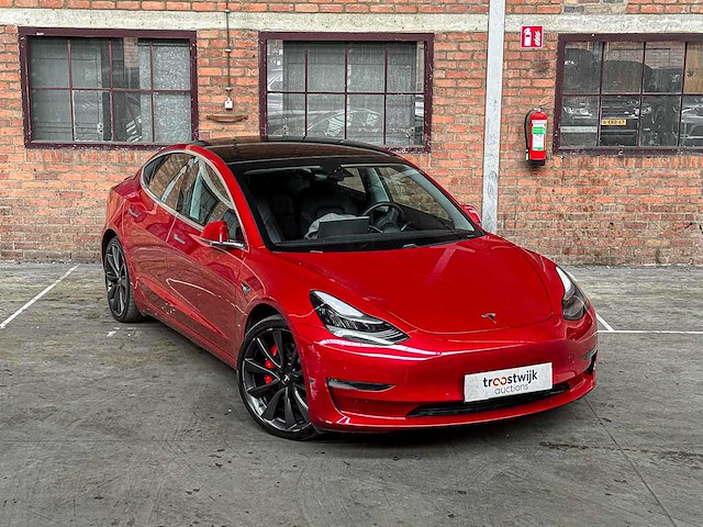 Tesla model 3 performance awd 75 kwh 462pk 2019 (origineel-nl + 1e eigenaar), g-786-xk - afbeelding 39 van  42