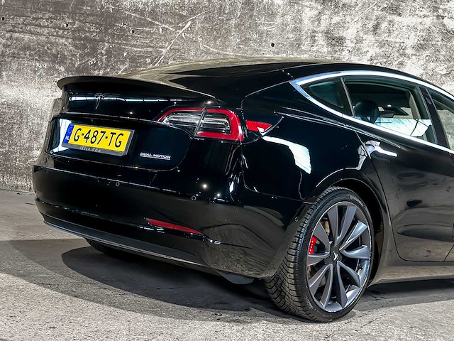 Tesla model 3 performance awd75kwh 462pk 2019 (origineel-nl), g-487-tg - afbeelding 6 van  41