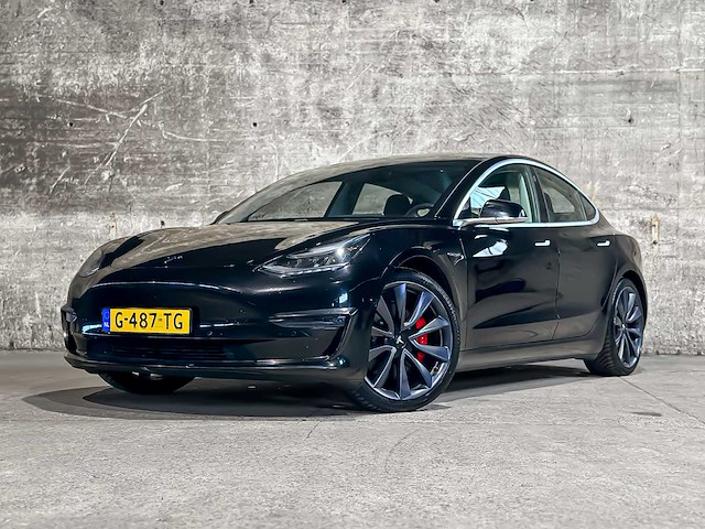 Tesla model 3 performance awd75kwh 462pk 2019 (origineel-nl), g-487-tg - afbeelding 22 van  41