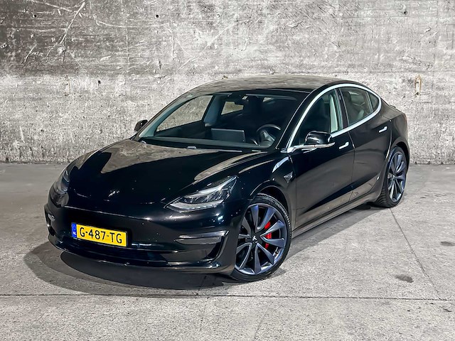 Tesla model 3 performance awd75kwh 462pk 2019 (origineel-nl), g-487-tg - afbeelding 31 van  41