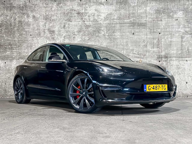 Tesla model 3 performance awd75kwh 462pk 2019 (origineel-nl), g-487-tg - afbeelding 41 van  41