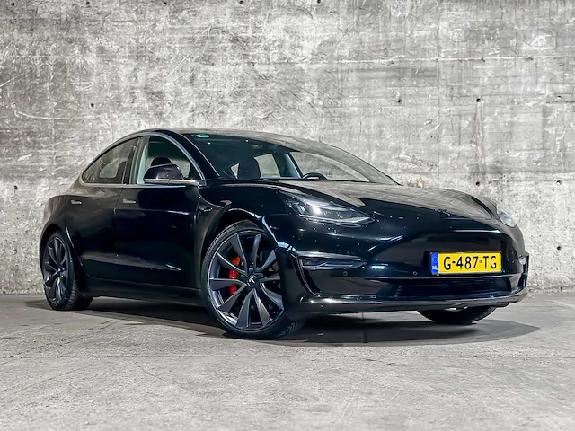 Tesla model 3 performance awd75kwh 462pk 2019 (origineel-nl), g-487-tg - afbeelding 53 van  53