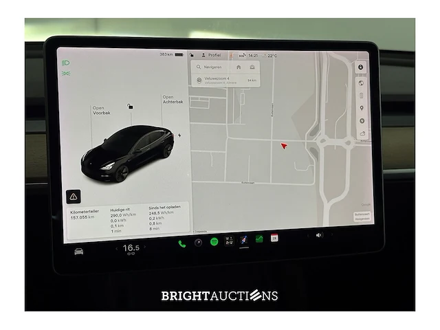 Tesla model 3 standard rwd plus 60 kwh 2021 (origineel-nl), n-422-dj - afbeelding 10 van  40
