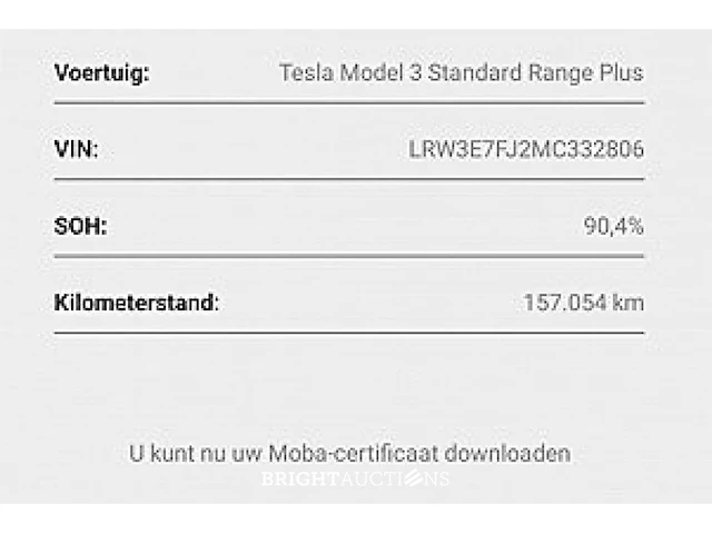 Tesla model 3 standard rwd plus 60 kwh 2021 (origineel-nl), n-422-dj - afbeelding 38 van  40