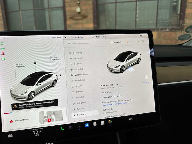 Tesla model 3 stnd.rwd plus 60 kwh 238pk 2020, k-215-fg - afbeelding 17 van  53