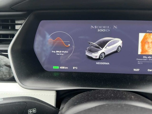 Tesla model x 100d 6p. 2018 | xh-330-f - afbeelding 7 van  9