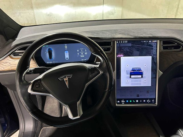 Tesla model x 90d base 6p. 428pk 2017 (origineel-nl+1e eigenaar), pg-264-l - afbeelding 2 van  5