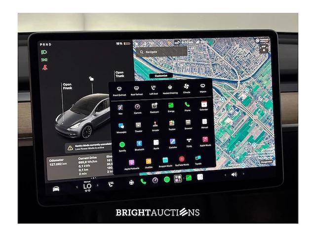 Tesla model y long range awd 75 kwh 2021 (origineel-nl), n-910-rn - afbeelding 10 van  36