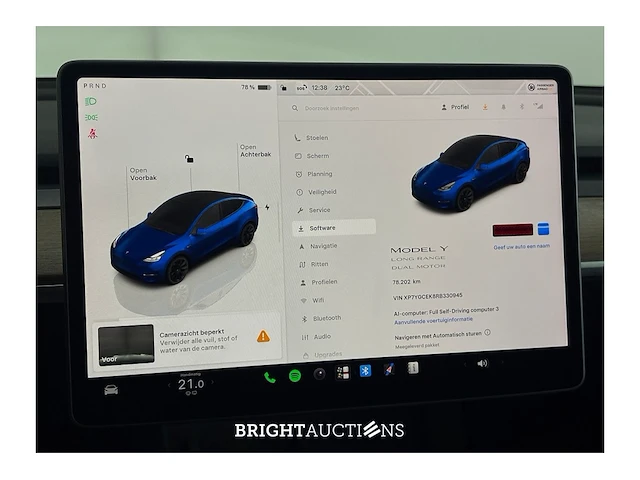 Tesla model y long range awd 75 kwh 2024 (origineel-nl), x-052-rp - afbeelding 10 van  39