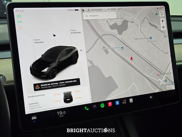 Tesla model y long range awd 75 kwh 351pk 2021, r-745-pt - afbeelding 9 van  34