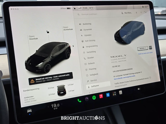 Tesla model y long range awd 75 kwh 351pk 2021, r-745-pt - afbeelding 31 van  34