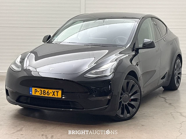 Tesla model y performance awd 75 kwh 463pk 2022 (origineel-nl), p-386-xt - afbeelding 1 van  49