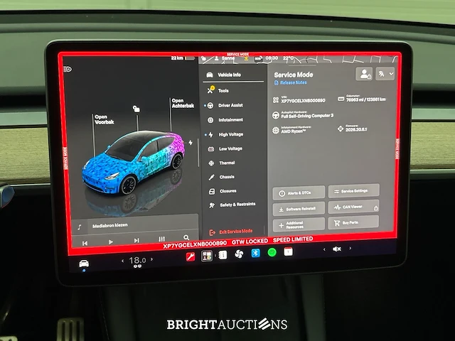 Tesla model y performance awd 75 kwh 463pk 2022 (origineel-nl), p-386-xt - afbeelding 46 van  49
