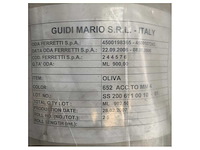 Tessuto lino oliva 652 green high quality upholstery 110m - afbeelding 3 van  12