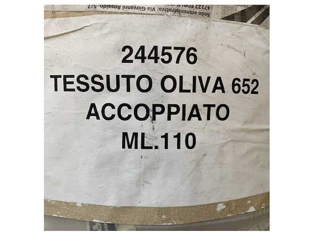 Tessuto lino oliva 652 green high quality upholstery 110m - afbeelding 4 van  12