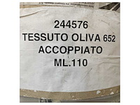 Tessuto lino oliva 652 green high quality upholstery 110m - afbeelding 4 van  12