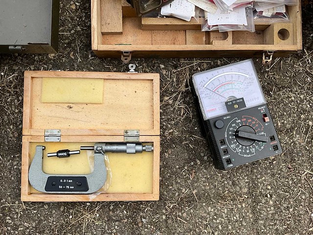 Test- en meetgereedschappen o.a. tachometers, co2 tester, motoranalyseapparatuur - afbeelding 5 van  7